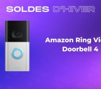 Amazon  Ring Video Doorbell 4 — Soldes d’hiver 2023