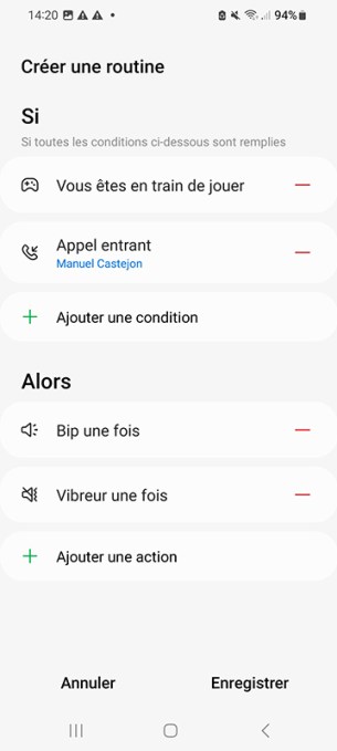 Comment utiliser les modes et les routine Samsung UI 5 10