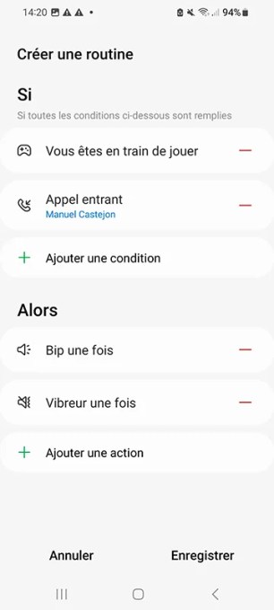 Comment utiliser les modes et les routine Samsung UI 5 10