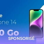 Cette offre mobile allie 5G, 200 Go et un iPhone 14 à moitié prix