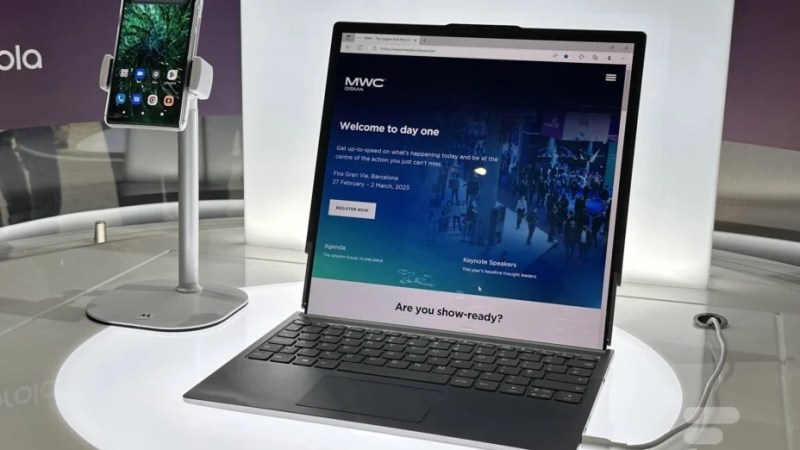 Voici combien coûte un PC à écran déroulable