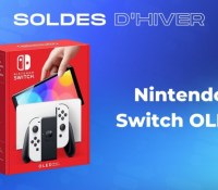 Nintendo Switch OLED soldes hiver 2023