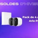 Pack de 4 caméras  Arlo Pro 3 — Soldes d’hiver 2023