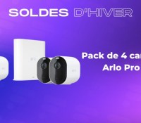 Pack de 4 caméras  Arlo Pro 3 — Soldes d’hiver 2023
