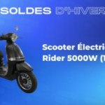 Scooter Électrique Rider 5000W (125cc)— Soldes d’hiver 2023