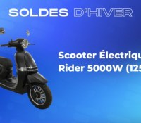 Scooter Électrique Rider 5000W (125cc)— Soldes d’hiver 2023