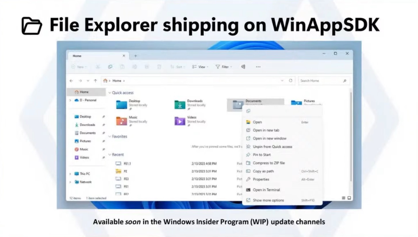 Windows 11 nouvel explorateur fichiers 2023 2