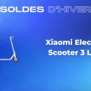 La Xiaomi Electric Scooter 3 Lite connait sa première baisse de prix pendant les soldes (-100 €)