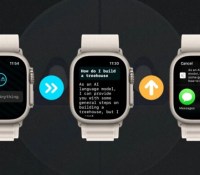ChatGPT est désormais accessible sur Apple Watch via l'application payante watchGPT. // Source : watchGPT via 9to5Mac