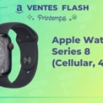 L’Apple Watch Series 8 compatible 4G perd 100 € de son prix durant les ventes flash d’Amazon