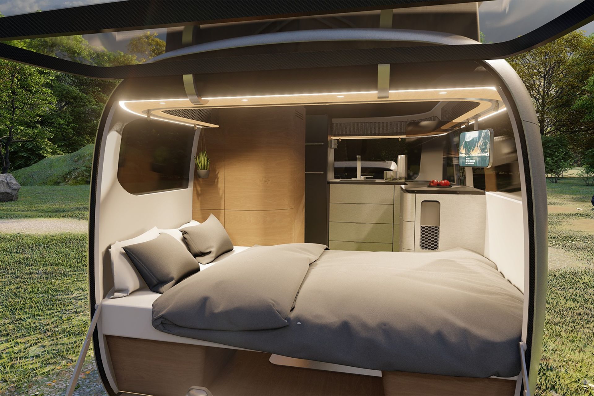 Caravane Airstream x Porsche