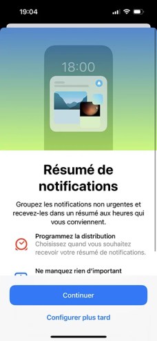 Comment rendre plus discret l’affichage des notifications sous iOS 16 03