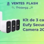 eufy security camera 2C (Kit avec 3 caméras