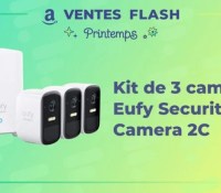 eufy security camera 2C (Kit avec 3 caméras