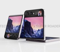 Aucune image du Z Flip 5 n'est encore disponible, mais ça n'empêche pas les fans de Samsung d'imaginer le prochain modèle de la gamme. // Source : Technizo et Super Roader