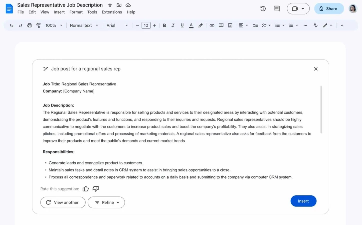 Google Docs IA-3