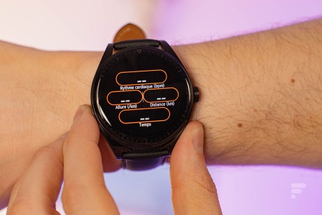 La personnalisation des vues d'entraînement de la Huawei Watch Buds