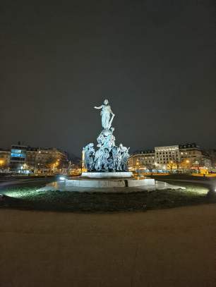Photo mode nuit du Vivo X90 Pro avec l'appareil photo 13 mm