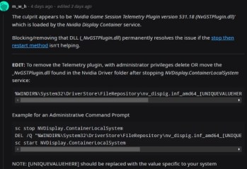 Nvidia bug CPU-n3