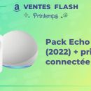 Amazon vous fait économiser 50 % sur ce pack Echo Dot 5 + prise connectée