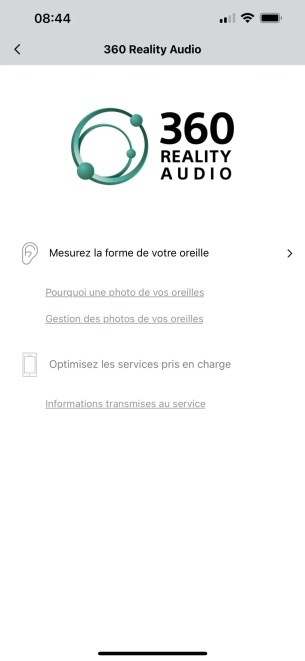 L'optimisation pour le son 360 Audio passe par la photographie de vos oreilles.