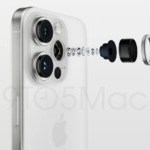 Rendu de l'iPhone 15 Pro d'Apple // Source : 9to5Mac