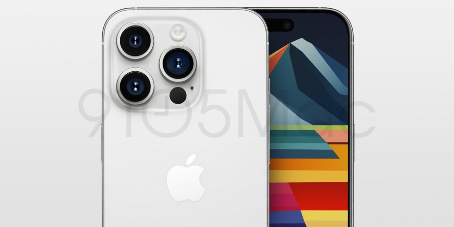 Rendu de l'iPhone 15 Pro d'Apple // Source : 9to5Mac