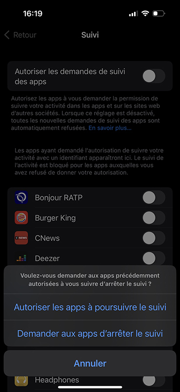 Comment gagner en confidentialité avec iOS 16 04 copie