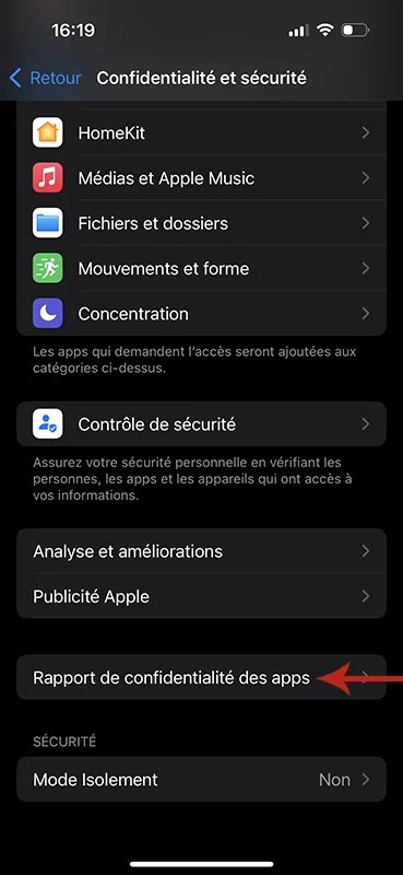 Comment gagner en confidentialité avec iOS 16 05 copie