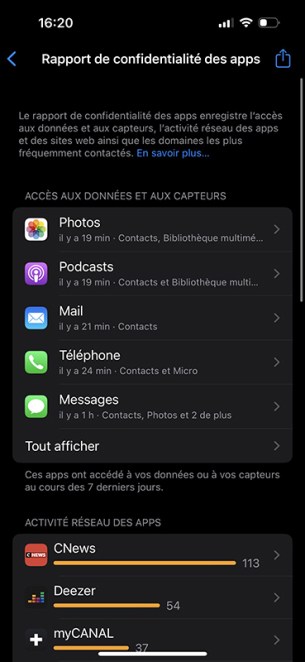 Comment gagner en confidentialité avec iOS 16 06 copie