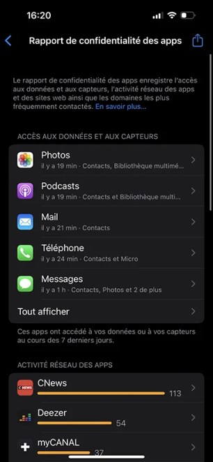Comment gagner en confidentialité avec iOS 16 06 copie