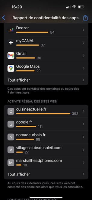 Comment gagner en confidentialité avec iOS 16 07