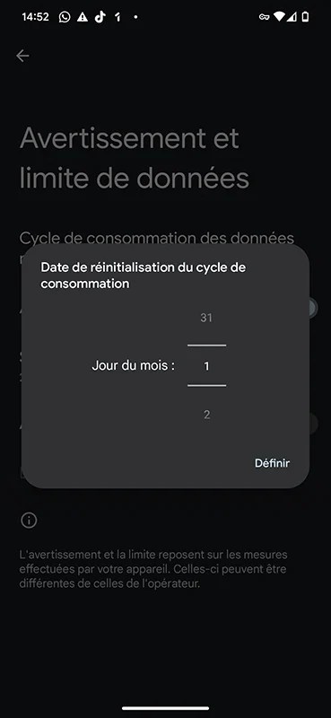 Comment mesurer son utilisation des données sur Android 08