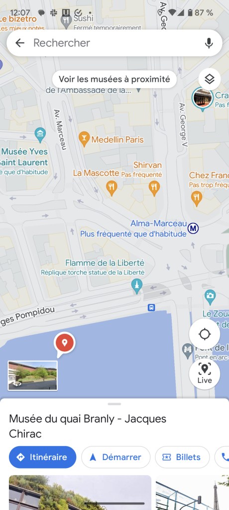 Google Maps screenshot 2