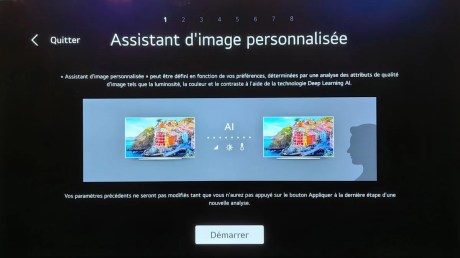 Démarrez l'assistant pour choisir vos préférences.