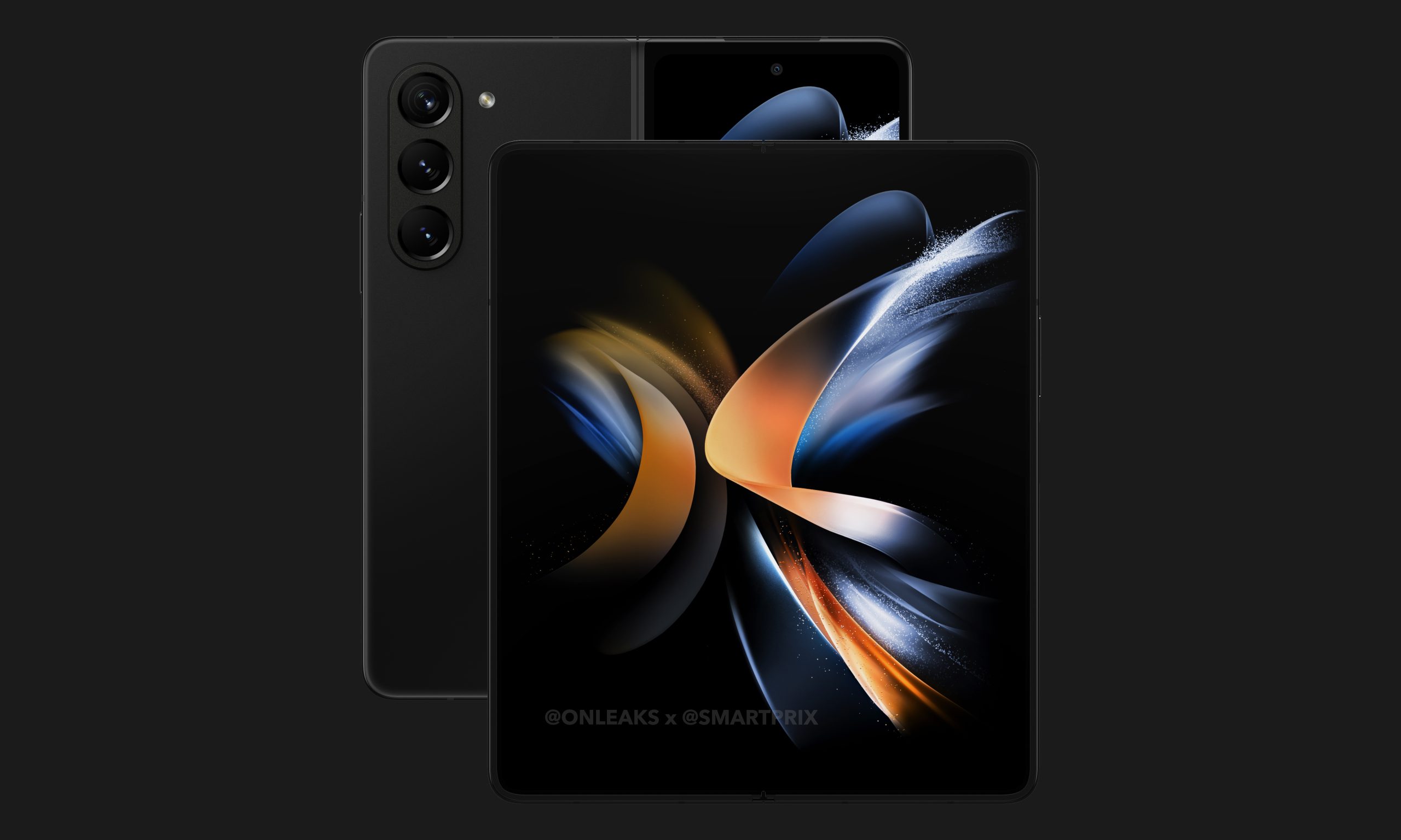 Samsung Galaxy Z Fold 5 // Source : Evleaks