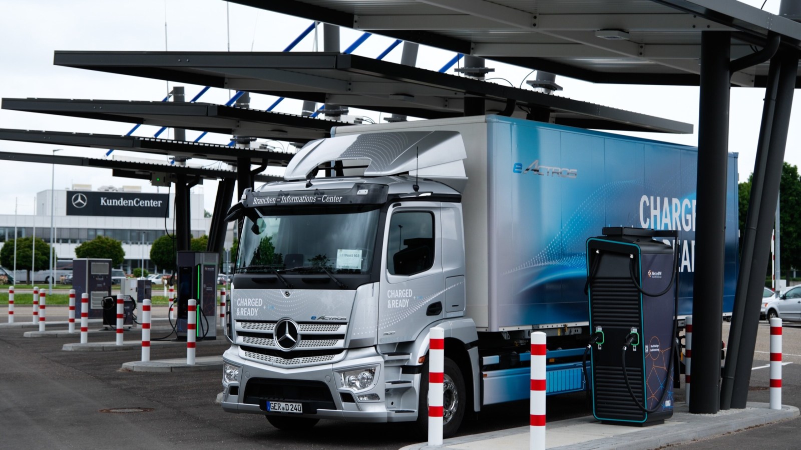 Comment les camions Ã©lectriques vont remplacer les diesel pour relier la MÃ©diterranÃ©e Ã ...