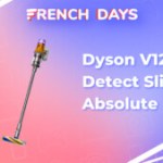 La version compacte de l’excellent Dyson V15 est déjà en promotion durant les French Days La version compacte de l’excellent Dyson V15 est déjà en promotion durant les French Days