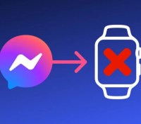 L'application de la messagerie instantanée Facebook Messenger ne sera bientôt plus compatible avec les Apple Watch // Source : Montage Frandroid