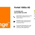 Orange propose un best-seller avec son forfait mobile 5G de 100 Go à 16,99 €/mois Orange propose un best-seller avec son forfait mobile 5G de 100 Go à 16,99 €/mois