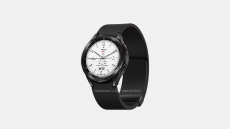 Le design potentiel de la Samsung Galaxy Watch 6 Classic // Source : OnLeaks / MySmartPrice