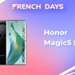 Honor Magic 5 Lite : ce nouveau smartphone est déjà en réduction de 20 % durant les French Days