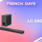LG S80QY : cette barre de son haut de gamme perd 450 euros grâce aux French Days