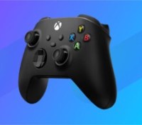 manette xbox series fond bleu