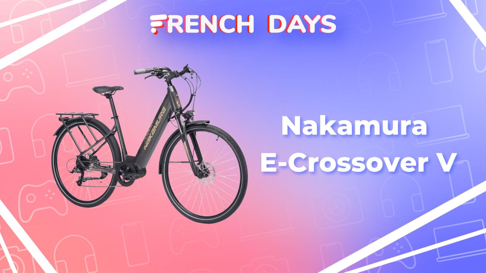 Vélo électrique l'excellent Nakamura ECrossover V perd 200 € durant — free download