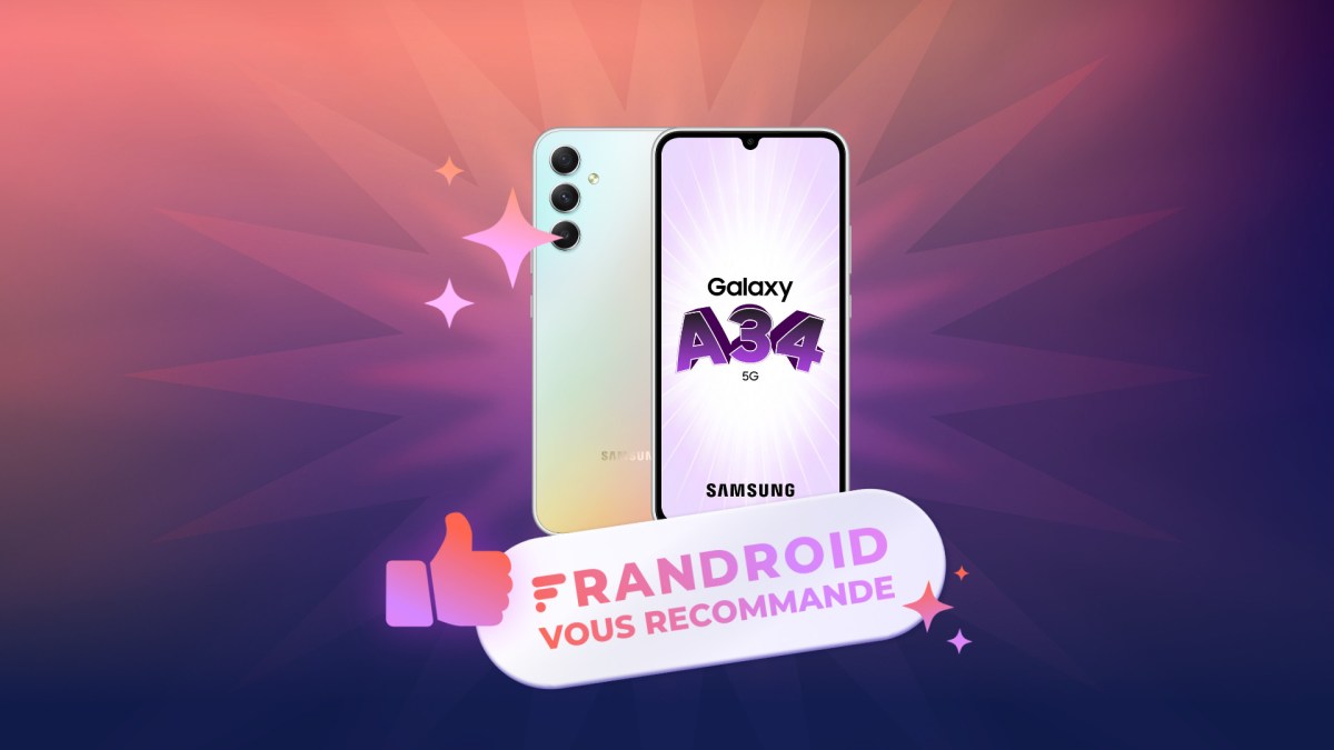 Recommandation Galaxy A34 Frandroid