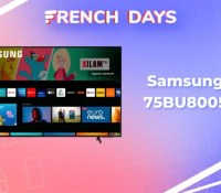 TV Samsung 75BU8005— French Days 2023
