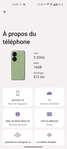 Asus Zenfone 10 screenshots 4