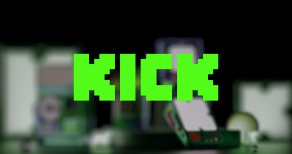 Le logo de Kick // Source : Kick, montage Frandroid