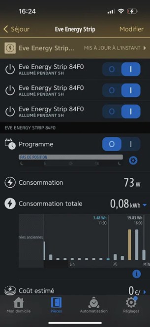 Eve Energy Strip capture application 10